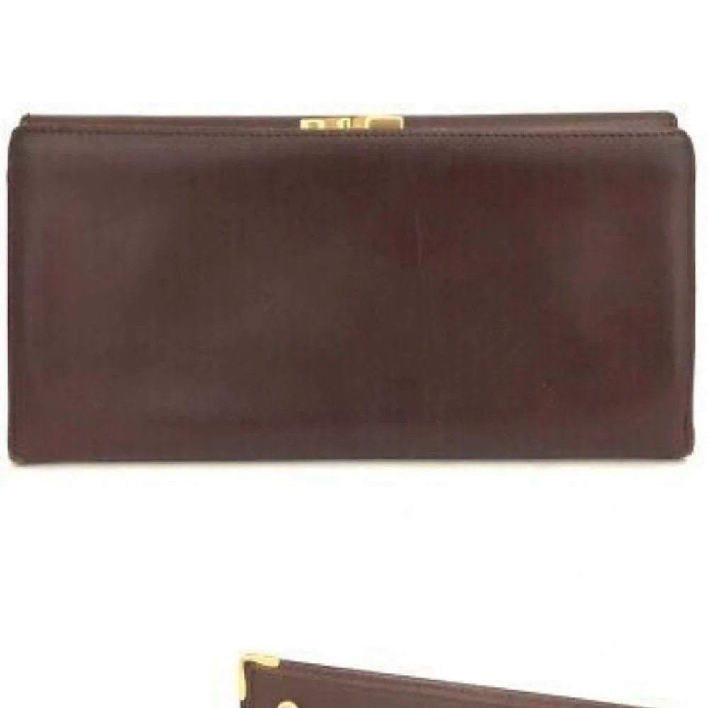 Authentic Cartier Leather Wallet